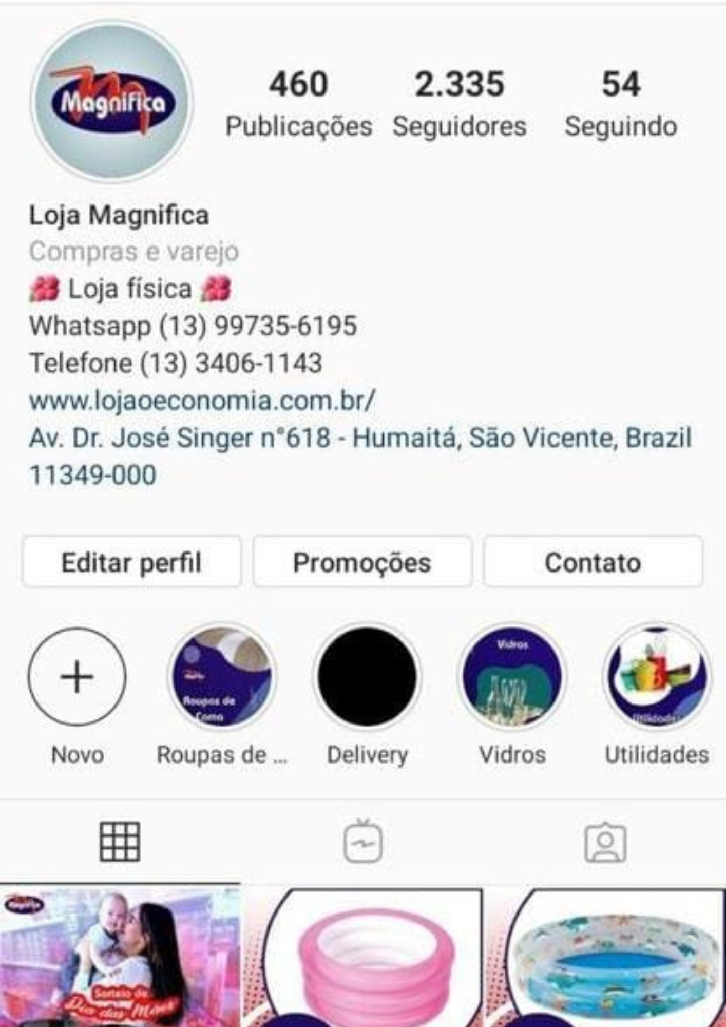 ANTESXDEPOIS LOJA MAGNIFICA